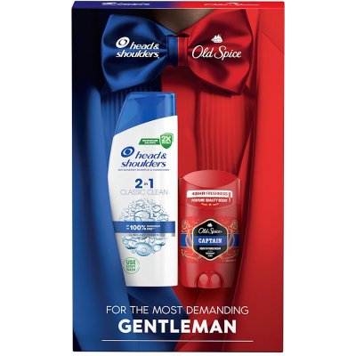 Head & Shoulders Gentleman's tuhý deodorant pro muže 50 ml + šampon proti lupům 330 ml – Hledejceny.cz