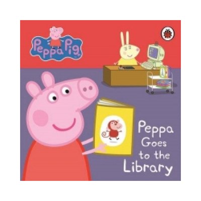 Peppa Pig: Peppa Goes to Library – Zboží Mobilmania