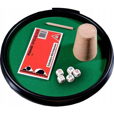 Piatnik Pokerové kostky se zásobníkem, kelímkem a zápisníkem – Zbozi.Blesk.cz