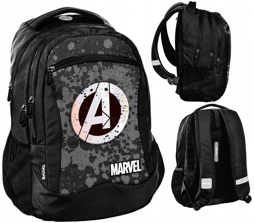 Paso batoh Marvel Avengers II ergonomický 40 cm černá