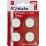 Verbatim Lithium CR2430 4ks 49534 – Sleviste.cz