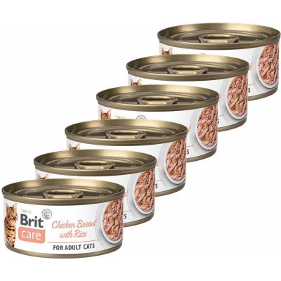 Brit Care Cat Chicken Breast with Rice 6 x 70 g