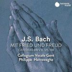 Johann Sebastian Bach - Mit Fried Und Freud - Cantatas BWV 8, 125, 138 CD – Hledejceny.cz