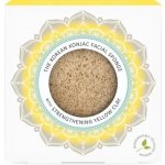 The Konjac Sponge Company konjaková houba Mandala žlutý jíl – Zboží Dáma