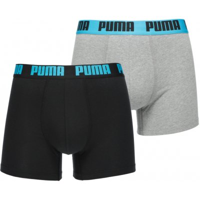 Puma Basic Boxer 2P pánské boxerky US 906823-10 – Sleviste.cz