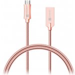 Connect IT CCA-3010-RG microUSB - USB, 1m, růžově zlatý – Zboží Mobilmania