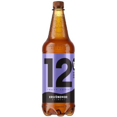 Krušnohor 12 tmavý ležák 5% 1 l (pet) – Zboží Dáma