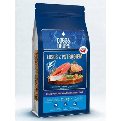 Dogs&Drops losos 2,5 kg – Zbozi.Blesk.cz