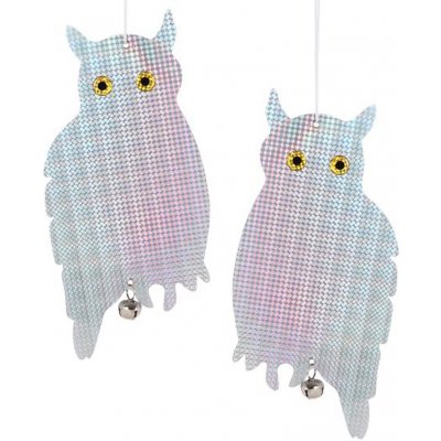 Toro Plašič ptáků Sova 20 x 41,5 cm 2 ks – Zboží Dáma