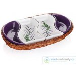 Banquet miska v košíku Lavender 4 díly OK 30,5 cm – Zbozi.Blesk.cz