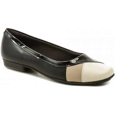 Piccadilly 250189-1 dámské lodičky černo béžové – Sleviste.cz