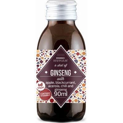 Organic Human Ginseng Shot bio 90 ml – Zboží Dáma