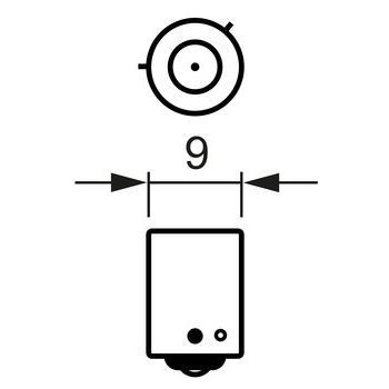 Bosch 1987302264 H21W BAY9s 12V 21W