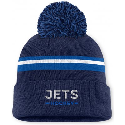 Fanatics dámská zimní čepice Winnipeg Jets NHL Authentic Pro W/Cap Cuffed Pom Beanie – Hledejceny.cz