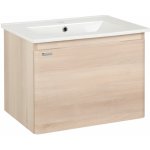 Naturel Koupelnová skříňka s umyvadlem Ancona 60x45x46 cm akácie ANCONA260DV – Hledejceny.cz