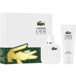 Eau De Lacoste L.12.12 Blanc EDT 50 ml + sprchový gel 100 ml – Hledejceny.cz