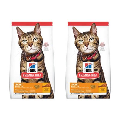 Hill's Science Plan Feline Dry Adult Light Chicken 2 x 10 kg – Zboží Mobilmania