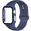 Obal a kryt k chytrým hodinkám Bomba 3v1 Ochranné pouzdro + Silikonový řemínek pro Apple Watch Modrá, Velikost Apple Watch jednotlivě: 38MM IW07_BLUE-38MM