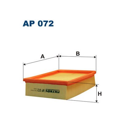 Vzduchový filtr FILTRON AP 072 – Hledejceny.cz