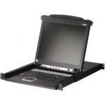 Aten CL-1016 LCD 17'' KVM Switch 16 ports, PS/2-USB, Keyboard/Touchpad, 1U Rack – Hledejceny.cz