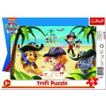 Trefl deskové Přátelé z Tlapkové patroly/Paw Patrol 33 x 23 cm 15 dílků – Hledejceny.cz