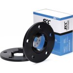 Rozšiřovací podložky SCC 10mm 5/130 - 71,6 mm, 12424W elox černé – Hledejceny.cz