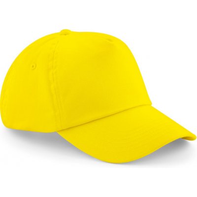 Beechfield dětská 5 panelová Original citronová – Zboží Dáma