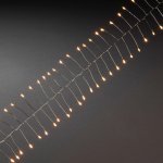 Mikro LED světelný řetěz 60 jantarových LED stříbrný drát vnitřní – Hledejceny.cz