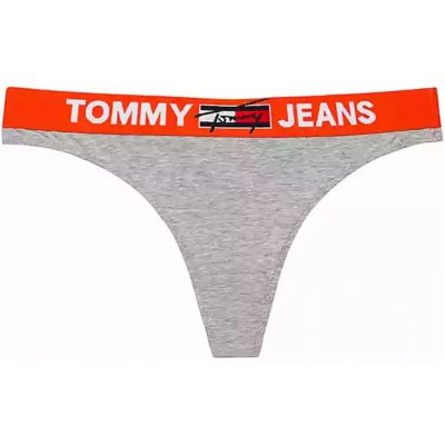 Tommy Hilfiger Jeans Thong šedá
