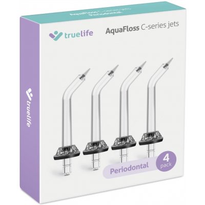 TrueLife AquaFloss C-series Periodontal Jet 4 ks – Zboží Dáma
