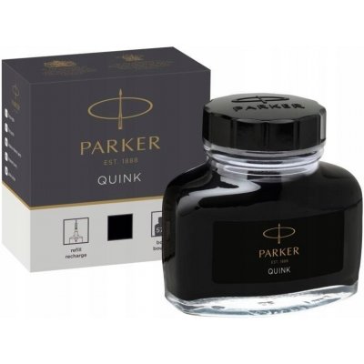 Parker Lahvičkový inkoust černý 57 ml – Sleviste.cz