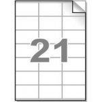 Rayfilm R0100.0533A samolepící 70x41mm bílé 100 listů – Zboží Dáma