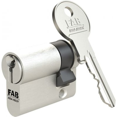 Assa Abloy FAB 2** 35/35, BT2, 3 klíče, saténový nikl – Hledejceny.cz