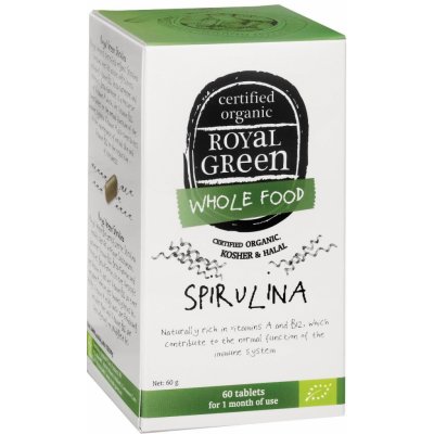 Royal Green Bio Spirulina 60 tablet – Hledejceny.cz