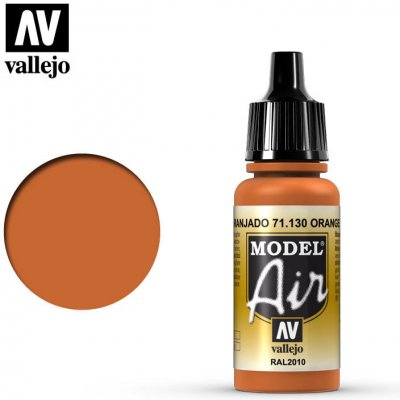 Vallejo Model Air: Orange Rust 17ml airbrush barva na modely – Zboží Mobilmania