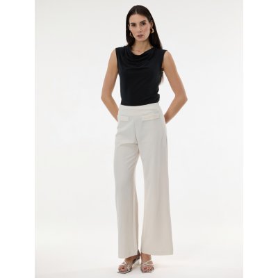 Orsay Bílé dámské rovné kalhoty – Zboží Mobilmania