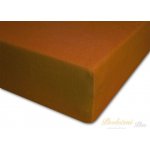 Brotex froté prostěradlo tmavě hnědé 200x200 – Sleviste.cz