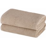 Livarno Home Froté ručník, 50 x 100 cm, 2 kusy (béžová) – Sleviste.cz
