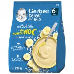 Gerber Cereal for Baby Mléčná kaše na dobrou noc banánová 230 g – Zboží Dáma