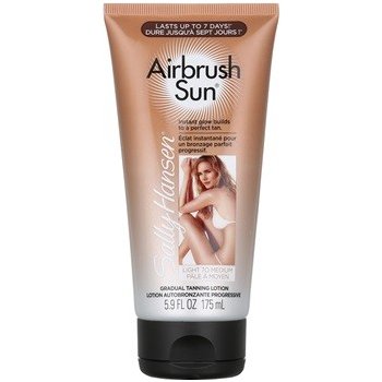 Sally Hansen Airbrush Sun samoopalovací krém na tělo a obličej odstín 01 Light to Medium 175 ml