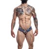 Pánské erotické prádlo Cottelli Collection CUT4MEN Cheeky Brief (Tattoo)