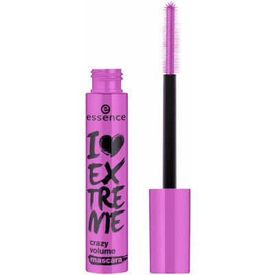 Essence I Love Extreme Crazy Volume řasenka Black 12 ml – Zboží Mobilmania