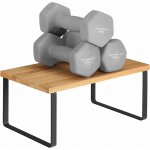 Vasagle Sada 2 stojánků na kořenky bílá-přírodní barva – Zboží Dáma