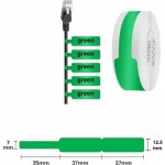 Niimbot štítky na kabely RXL 12, 5x109mm 65ks Green pro D11 a D110 – Zboží Mobilmania