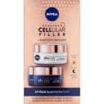Nivea Hyaluron Cellular Filler remodelační denní krém SPF30 50 ml + Hyaluron Cellular Filler remodelační noční krém 50 ml dárková sada – Zboží Dáma Nivea Hyaluron Cellular Filler remodelační denní krém SPF30 50 ml + Hyaluron Cellular Filler remodelační noční krém 50 ml dárková sada – Zboží Dáma