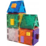 Cleverclixx Magnetická stavebnice Brick Tiles Pack Intense 16 ks – Hledejceny.cz