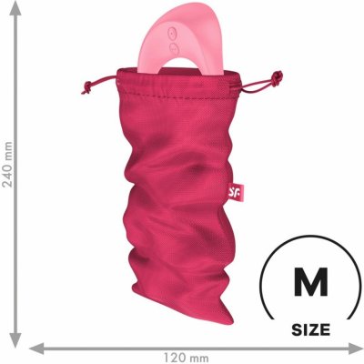 Satisfyer Treasure Bag M růžová – Zboží Mobilmania