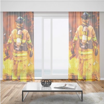 IMPAR Záclony Hasič (Rozměr záclony: 150x250) – Hledejceny.cz