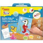JOVI PLAY&FUN sada na malování pískem 12ks Ocean – Sleviste.cz