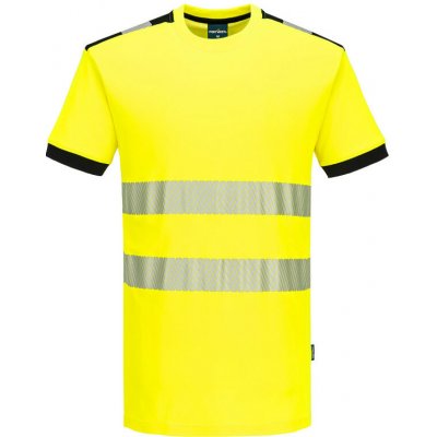 Portwest Tričko PW318 reflexní krátký rukáv Žlutá/černá M – Hledejceny.cz
